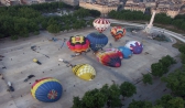 quercy montgolfiere décollage ville de bordeaux